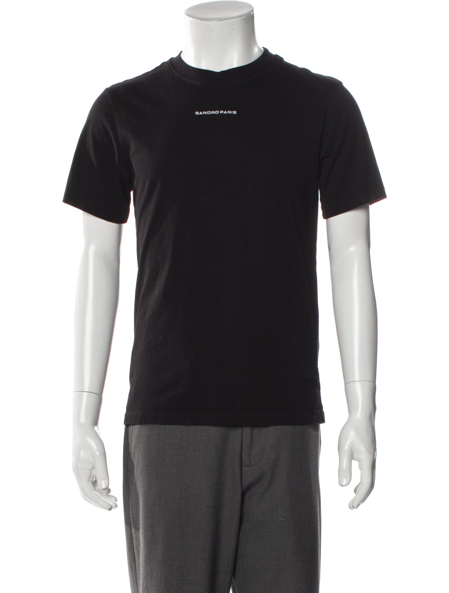 Sandro Graphic Print Crew Neck T-Shirt