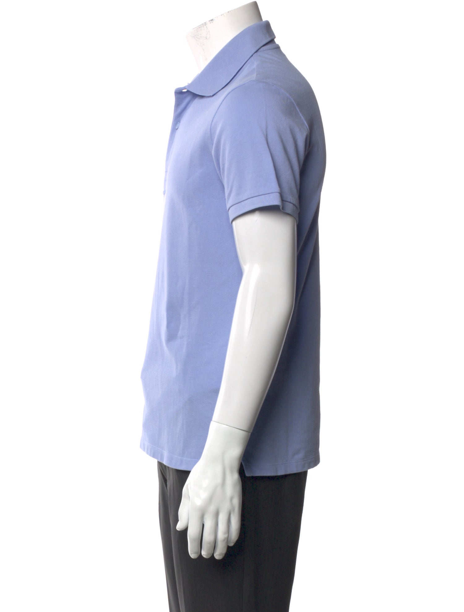 Sandro Collar Short Sleeve Polo Shirt