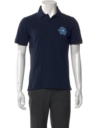 Sandro Collar Short Sleeve Polo Shirt