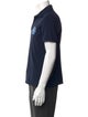 Sandro Collar Short Sleeve Polo Shirt