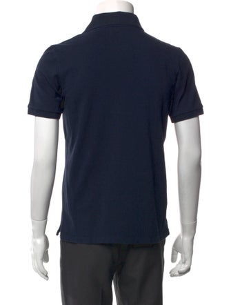 Sandro Collar Short Sleeve Polo Shirt