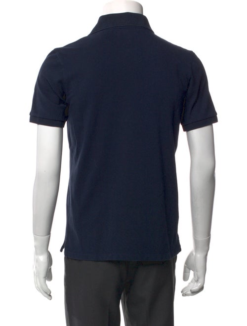 Sandro Collar Short Sleeve Polo Shirt