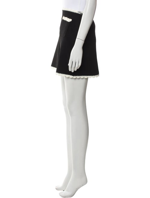 Sandro Studded Accents Mini Skirt