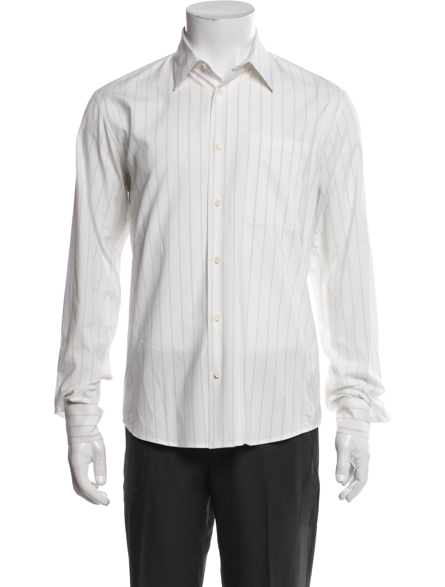 Sandro Striped Long Sleeve Shirt