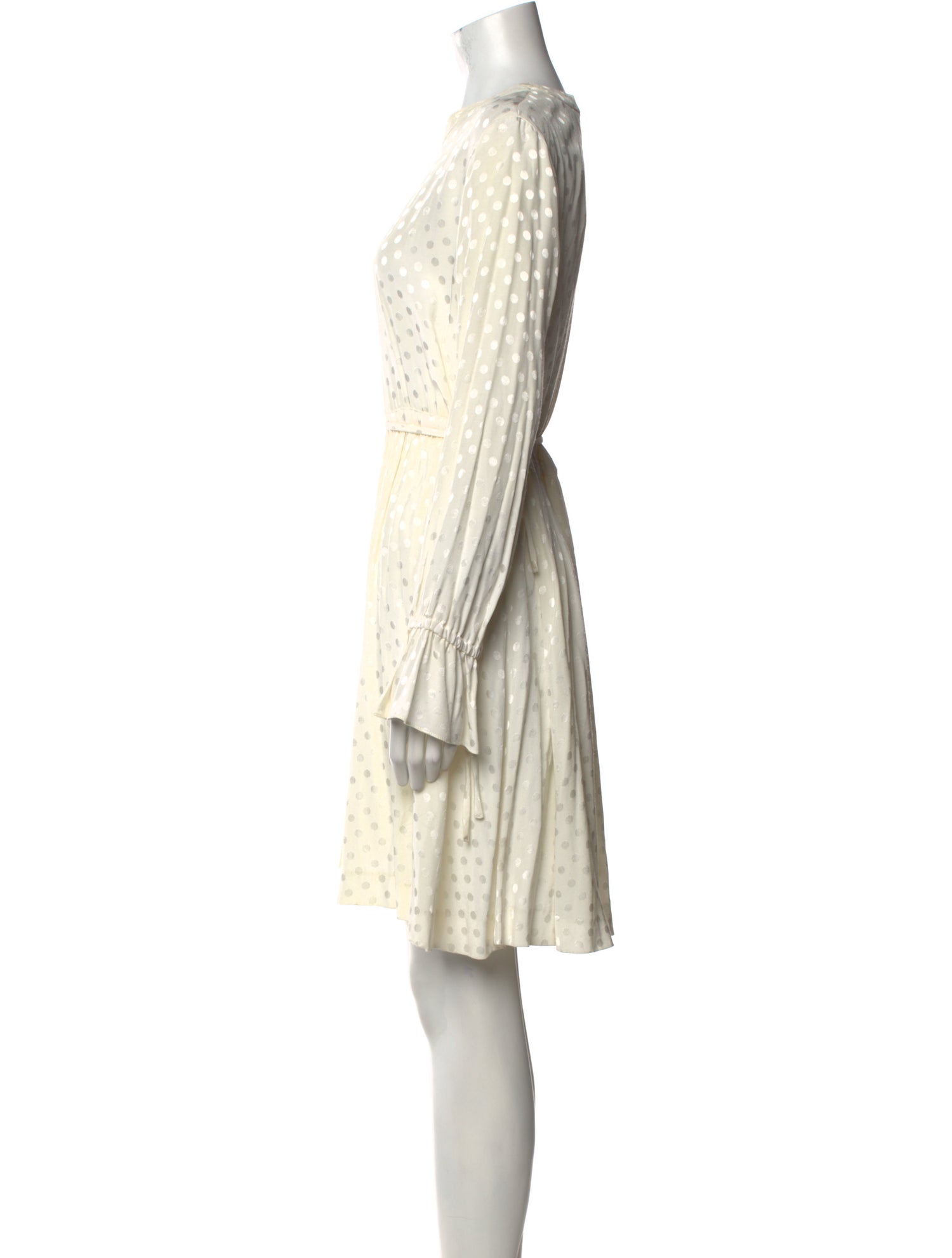 Sandro Crew Neck Mini Dress