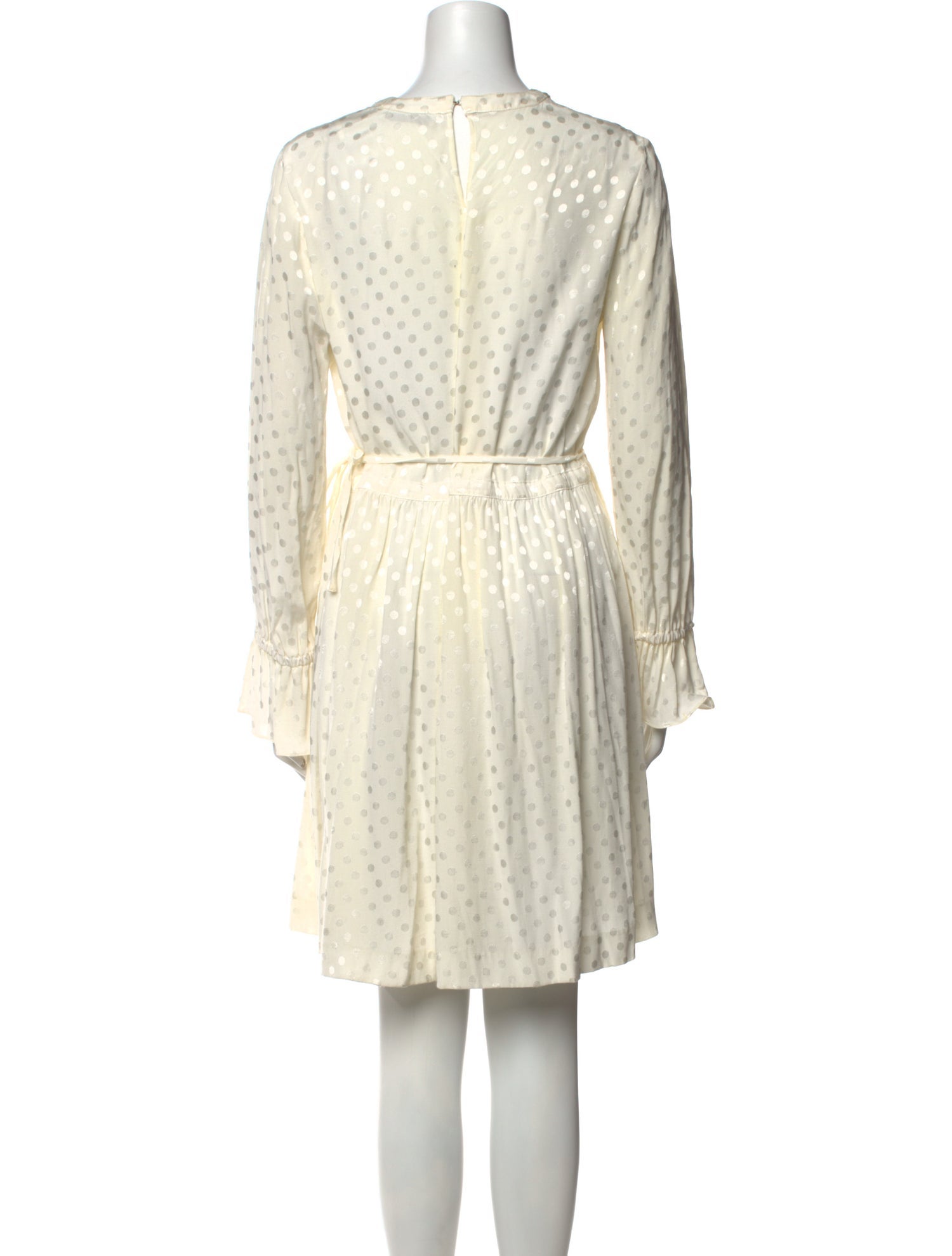 Sandro Crew Neck Mini Dress