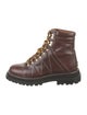 Sandro Leather Combat Boots