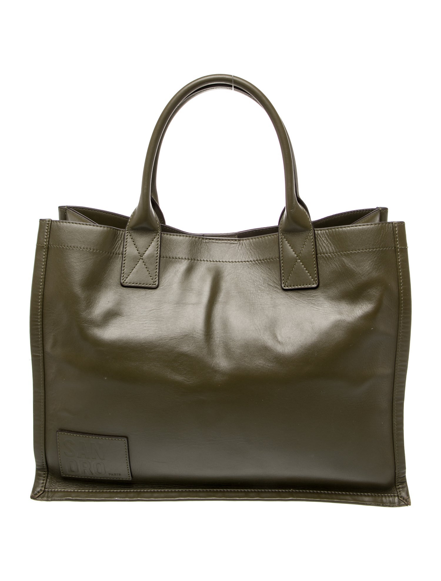 Sandro Leather Tote