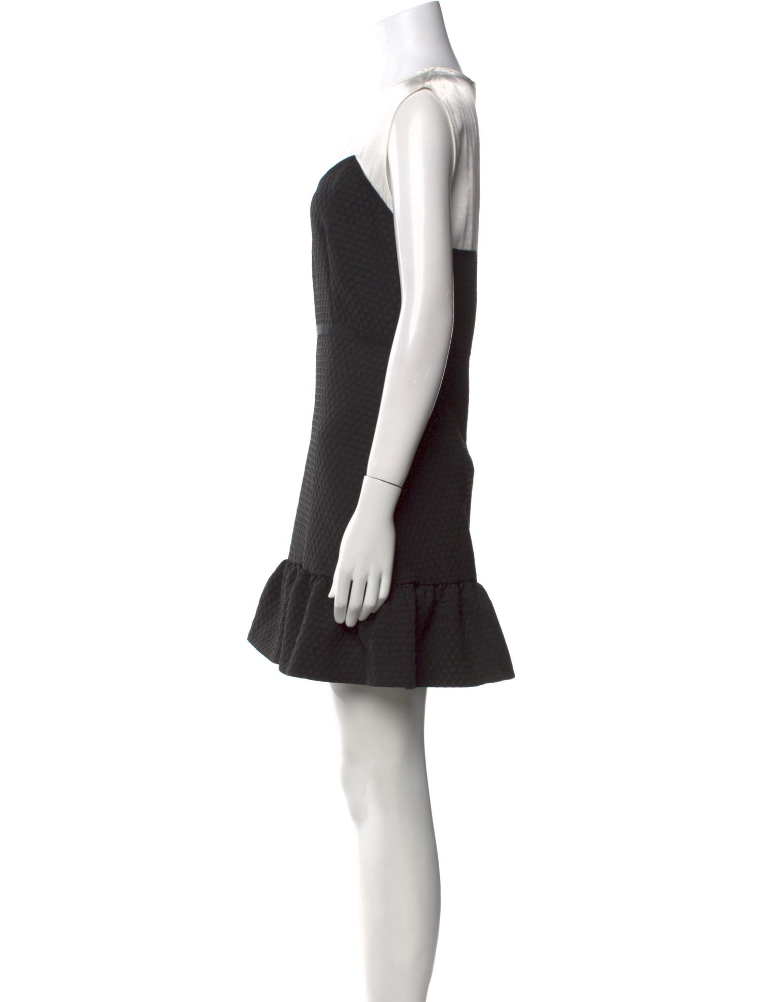 Sandro Crew Neck Mini Dress