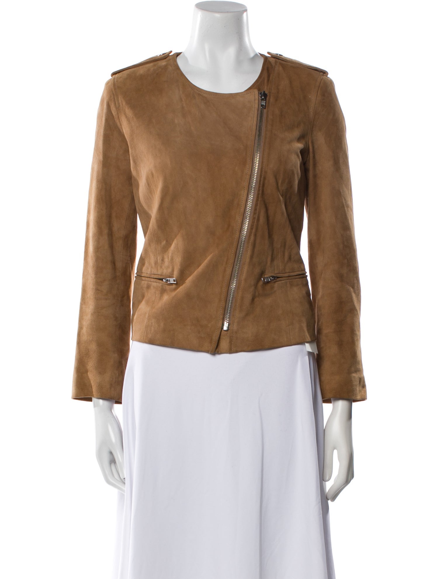 Sandro Leather Biker Jacket