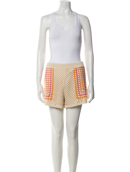 Sandro Lace Pattern Short Set