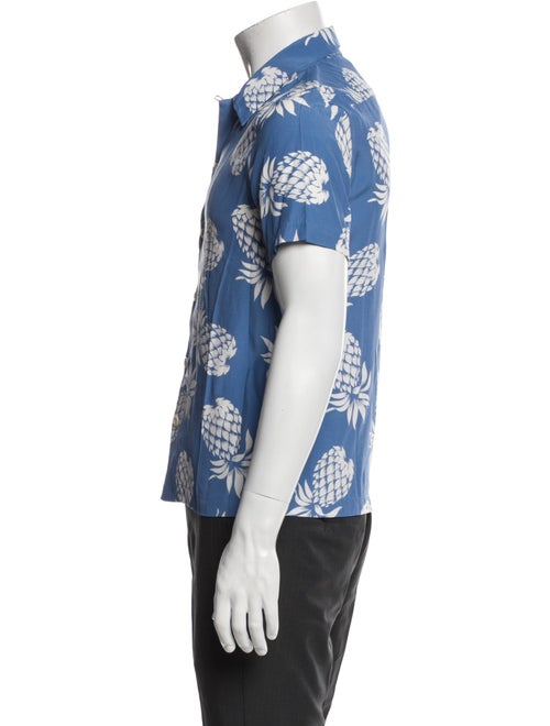 Sandro Printed Short Sleeve Shirt