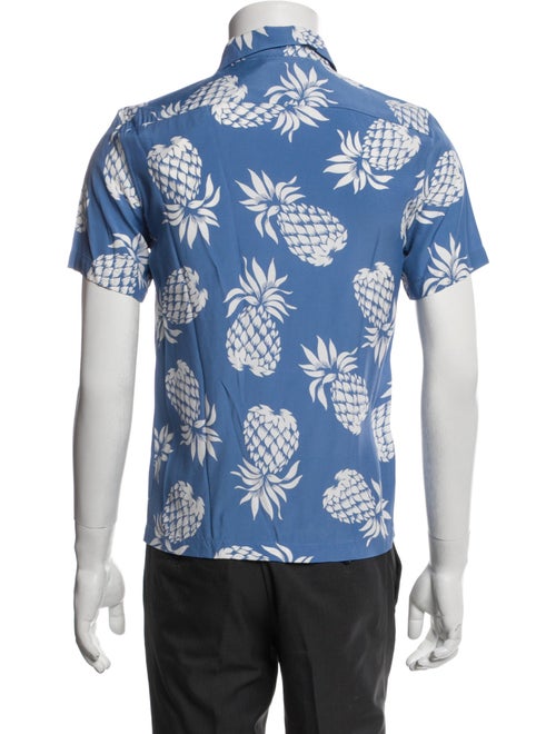 Sandro Printed Short Sleeve Shirt