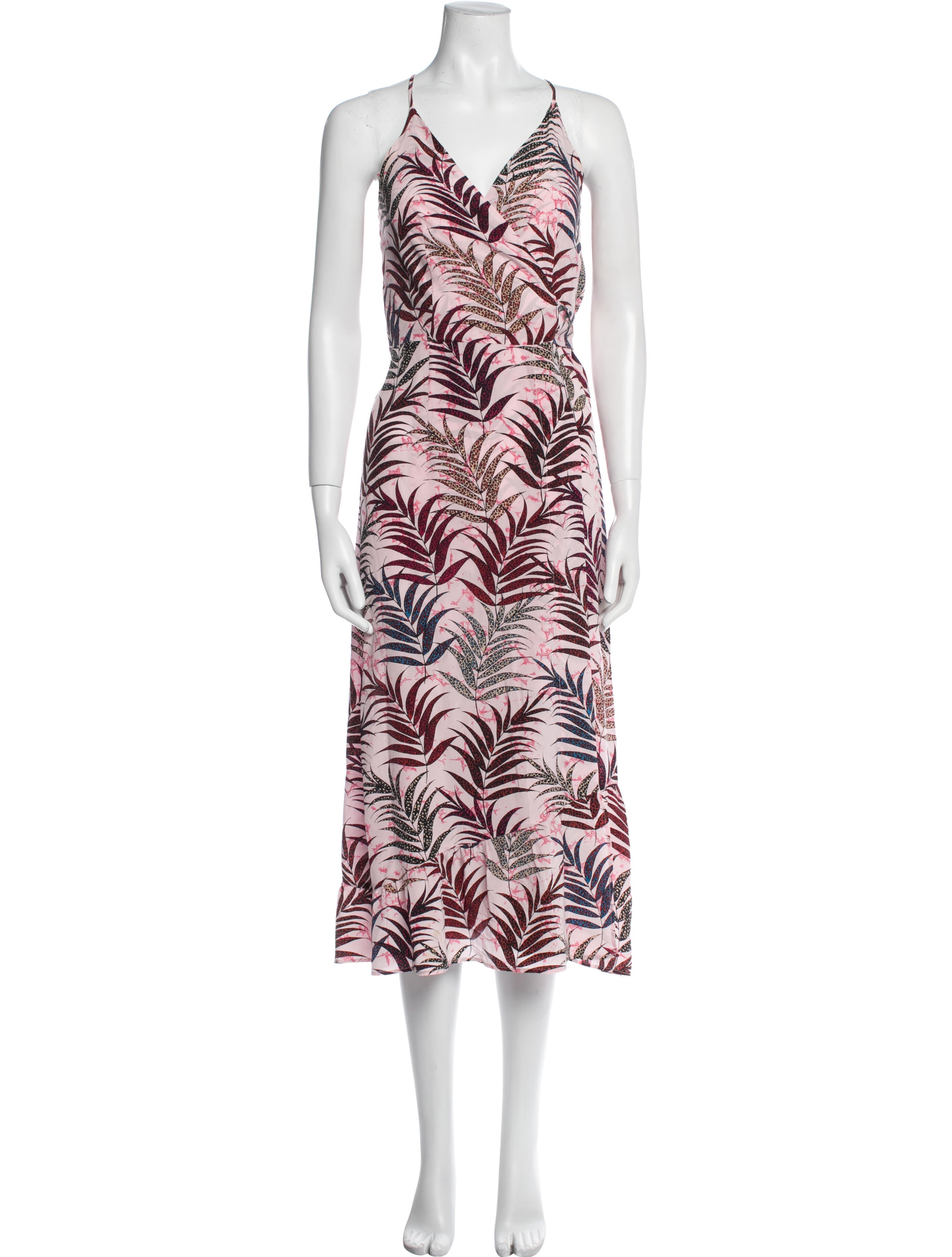 Sandro Silk Midi Length Dress