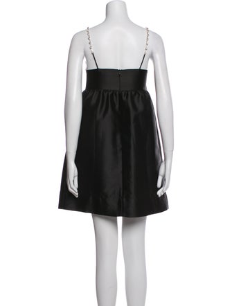 Sandro Scoop Neck Mini Dress