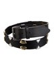 Sandro Leather Studded Accents Waist Belt