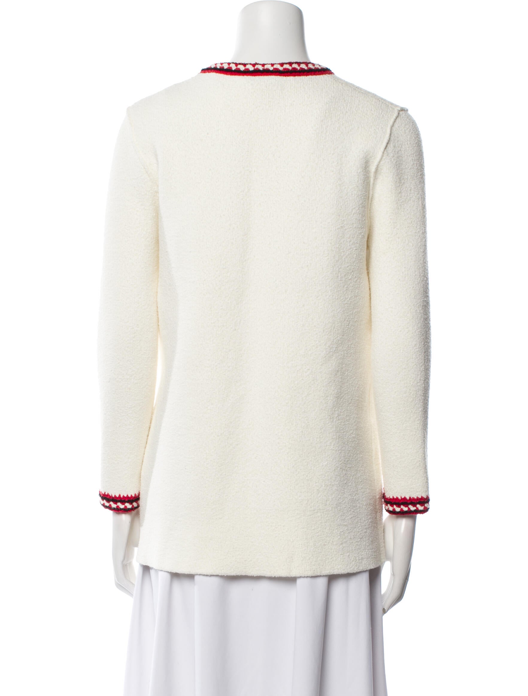 Sandro Tweed Pattern Evening Jacket