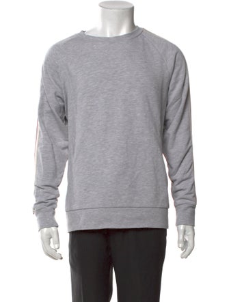 Sandro Crew Neck Long Sleeve Sweatshirt