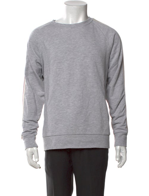 Sandro Crew Neck Long Sleeve Sweatshirt