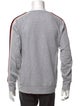 Sandro Crew Neck Long Sleeve Sweatshirt