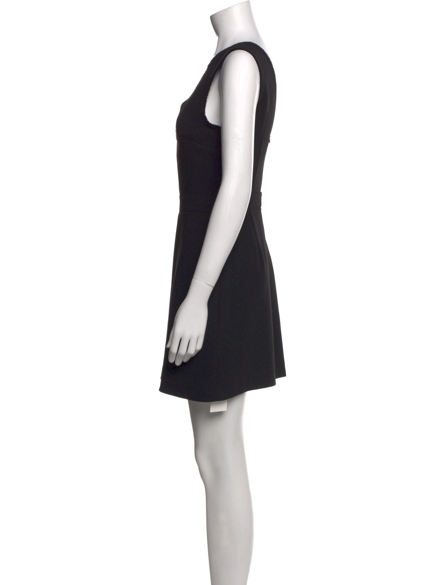 Sandro Crew Neck Mini Dress