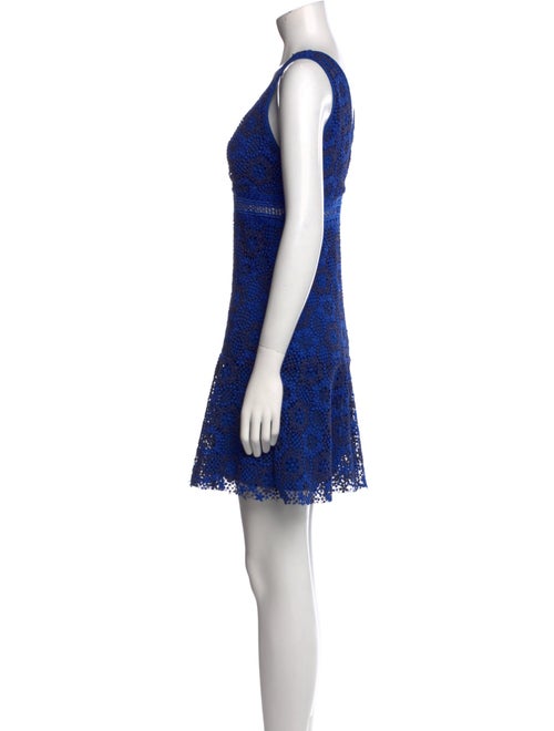 Sandro V-Neck Mini Dress