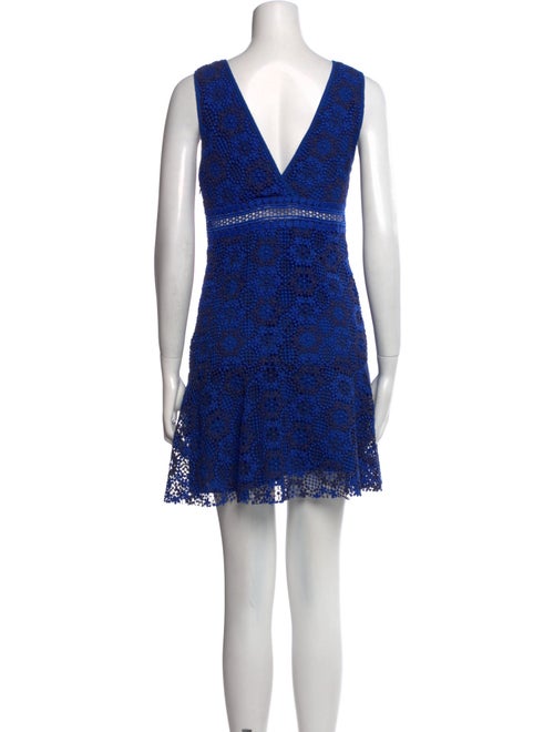 Sandro V-Neck Mini Dress