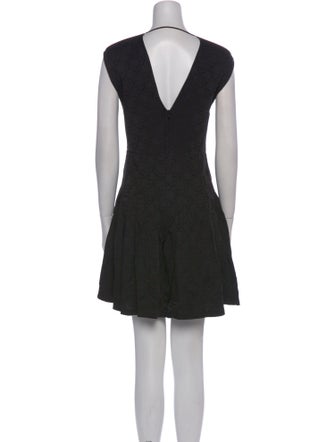 Sandro V-Neck Mini Dress