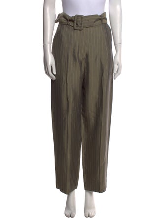 Sandro Striped Wide Leg Pants