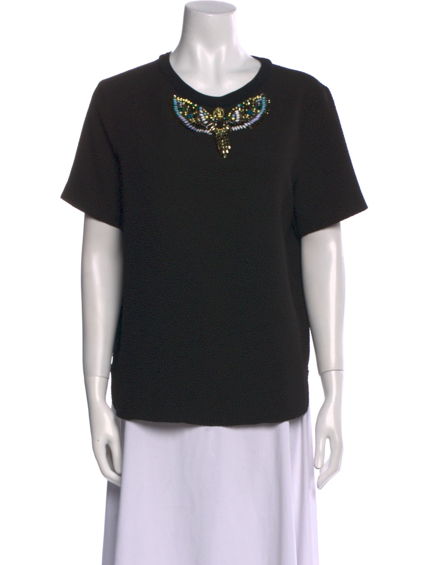Sandro Crew Neck Short Sleeve T-Shirt