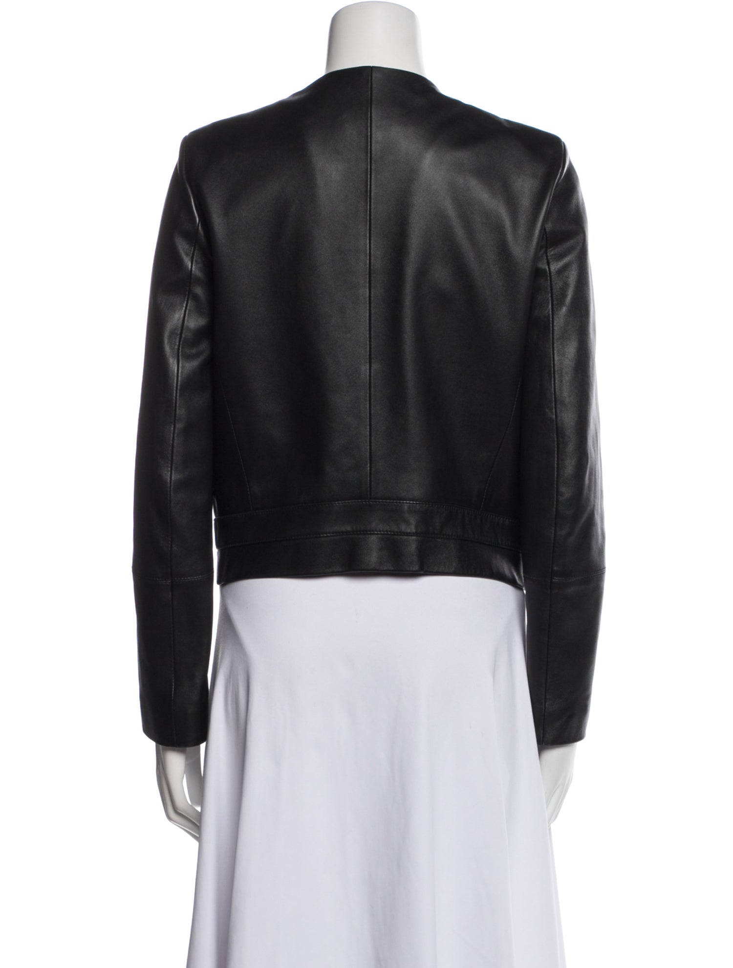 Sandro Leather Biker Jacket