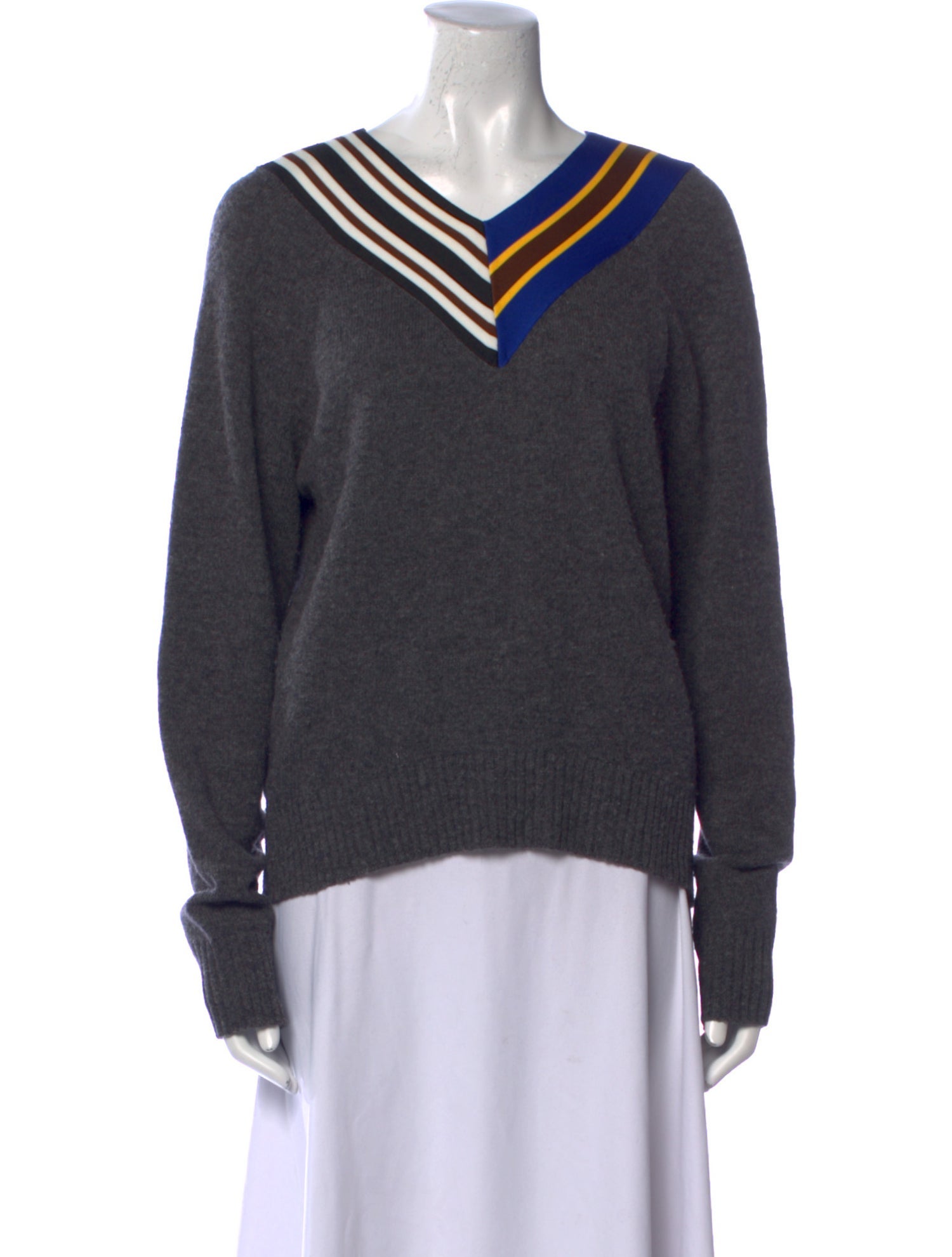 Sandro Wool V-Neck Sweater