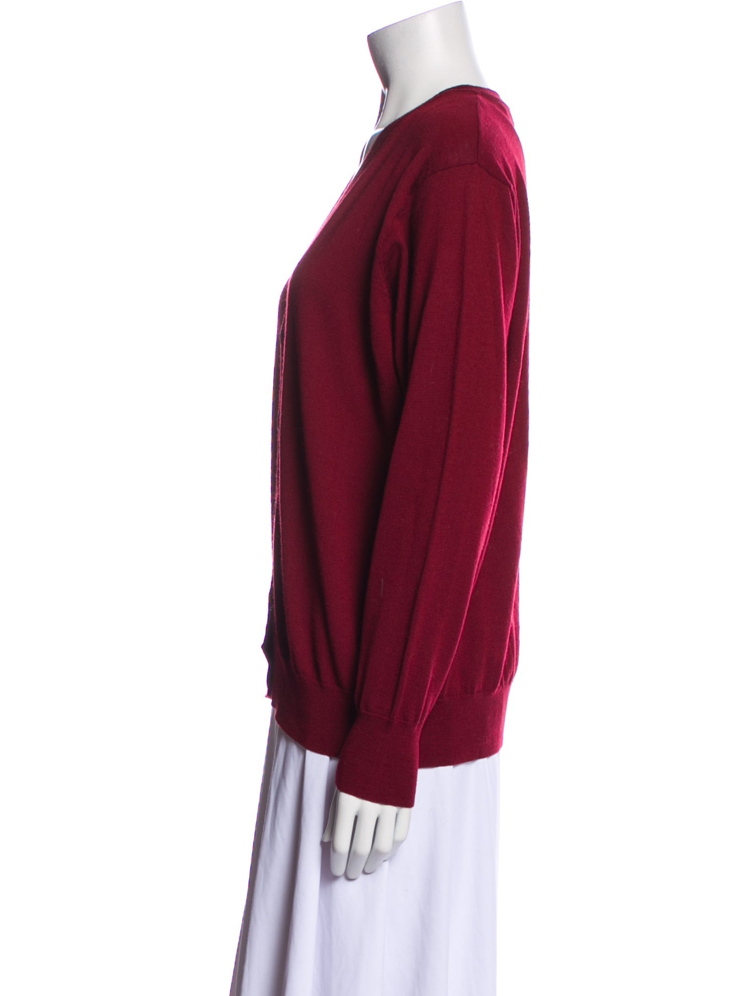 Sandro Wool V-Neck Sweater