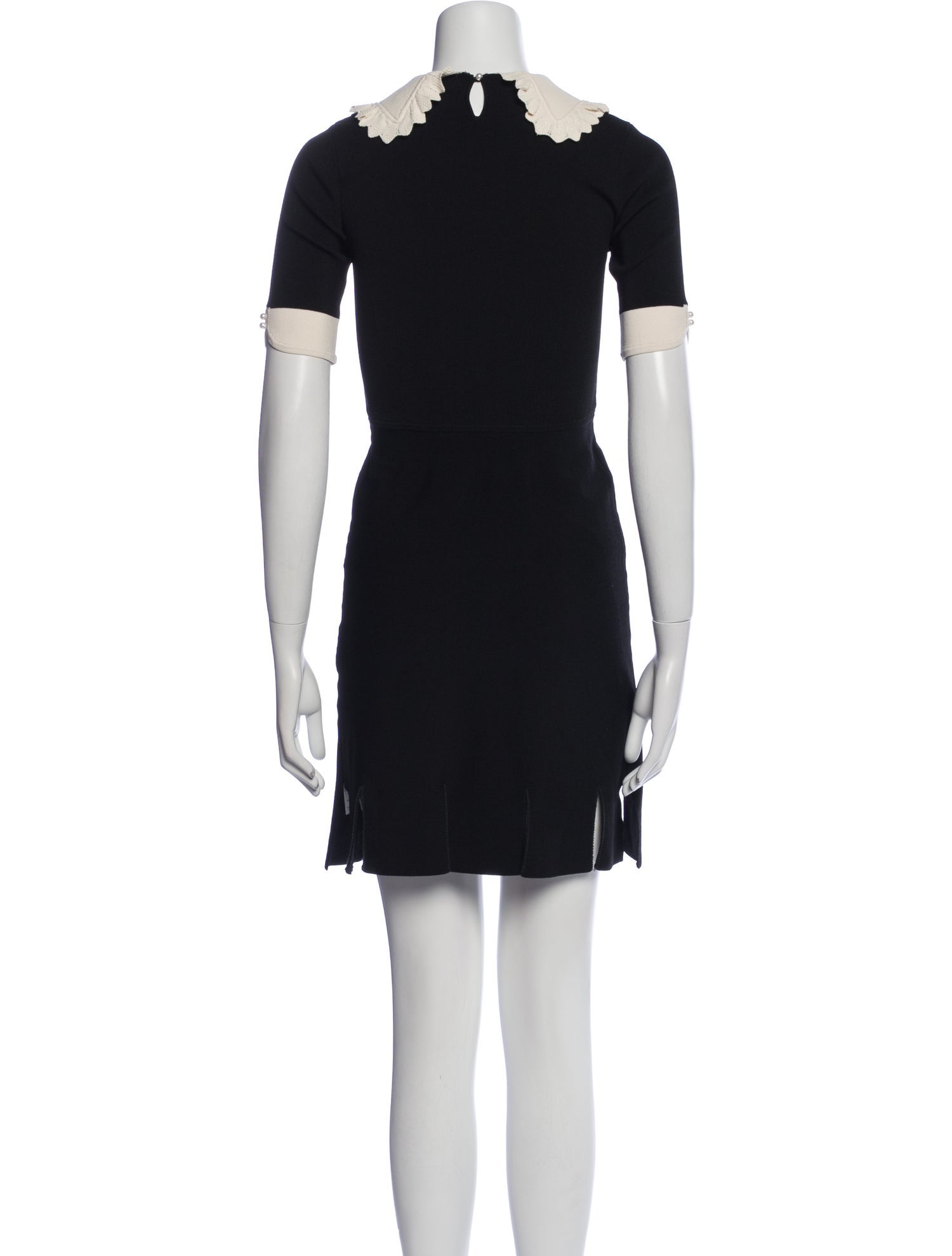 Sandro Crew Neck Mini Dress