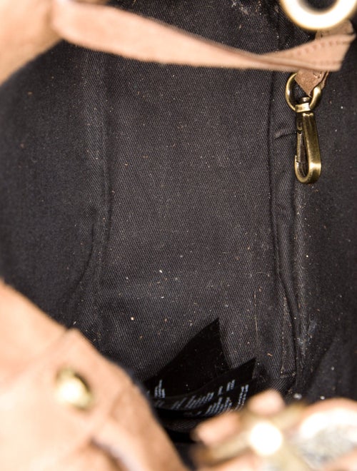 Sandro Snakeskin Shoulder Bag