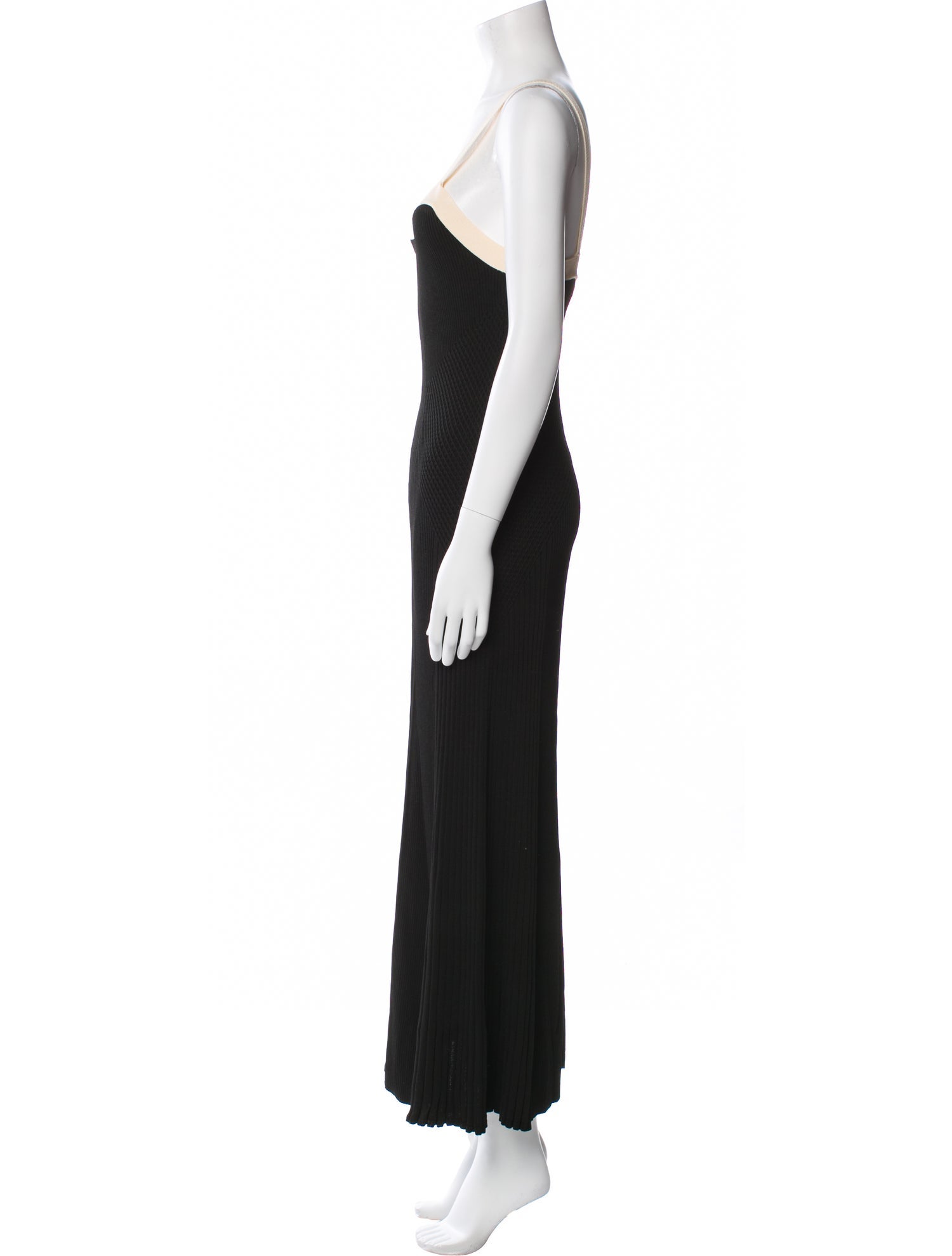 Sandro Square Neckline Long Dress w/ Tags
