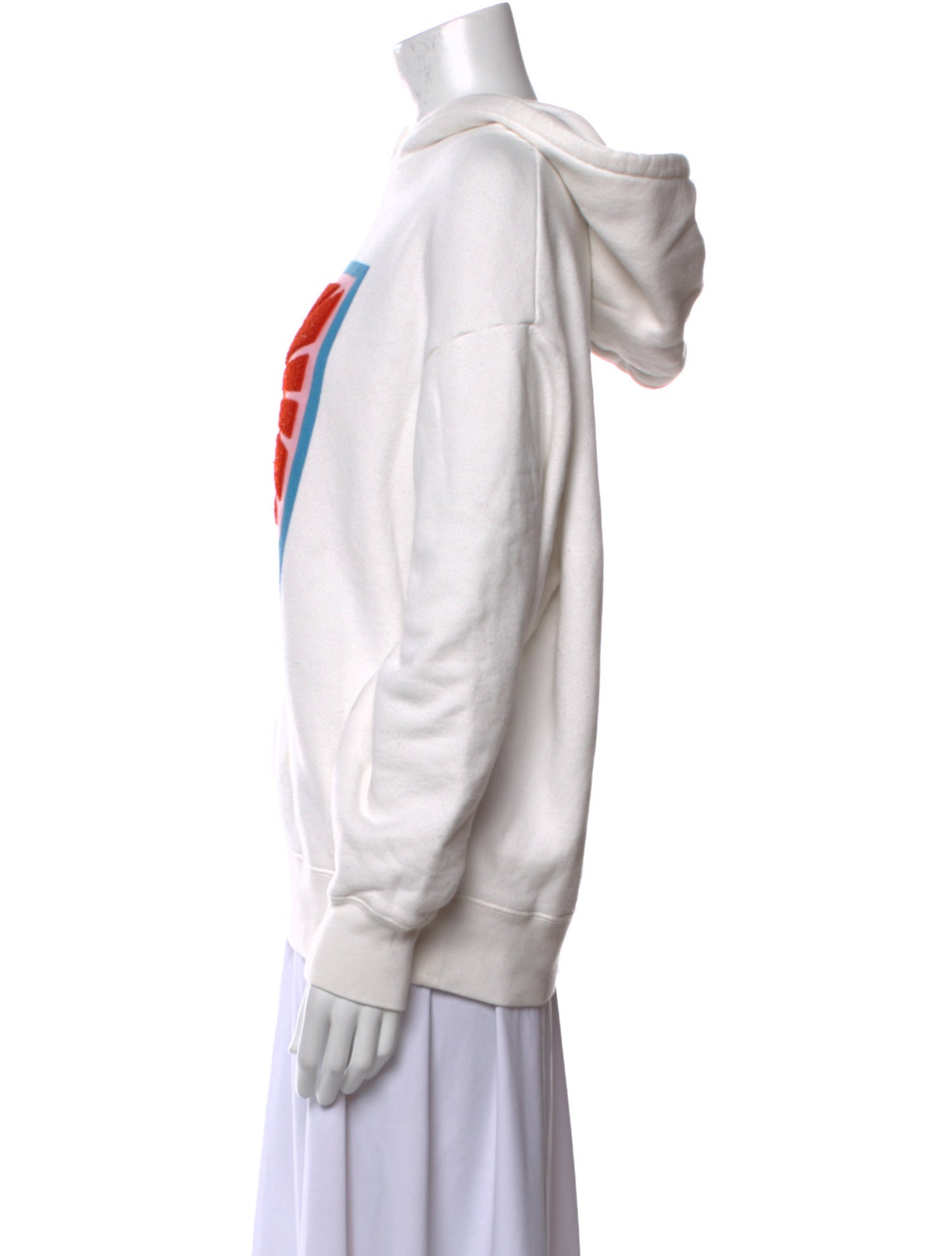 Sandro Graphic Print Crew Neck Sweatshirt