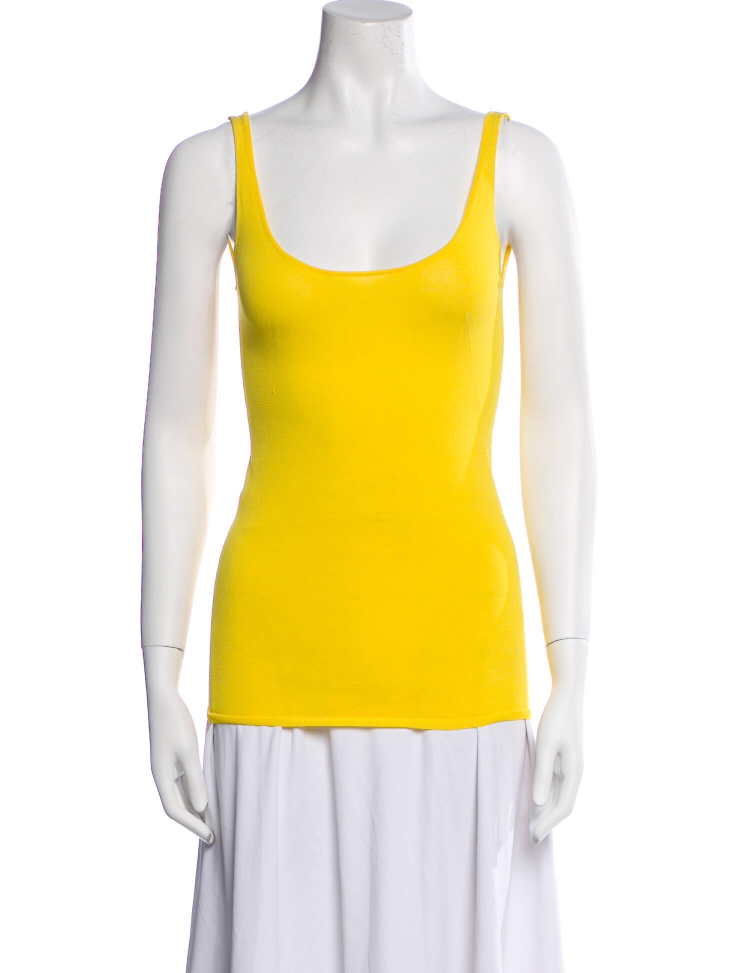 Sandro Scoop Neck Sleeveless Top