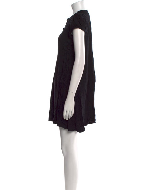Sandro Crew Neck Mini Dress