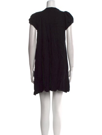 Sandro Crew Neck Mini Dress