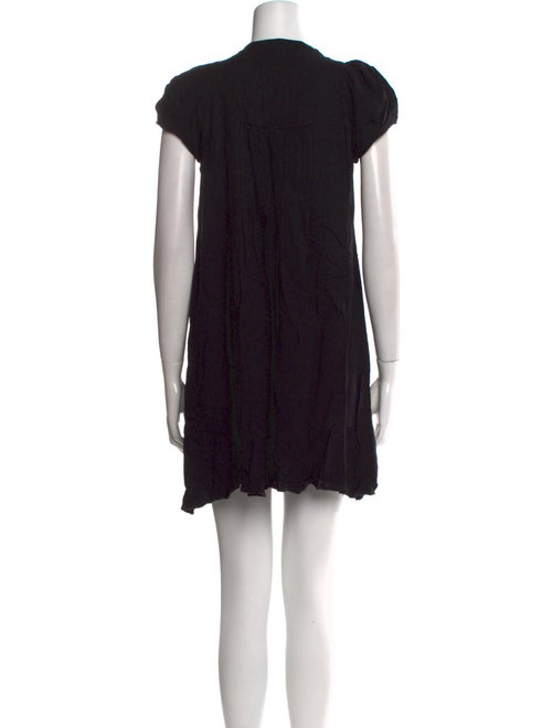 Sandro Crew Neck Mini Dress