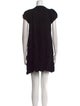 Sandro Crew Neck Mini Dress