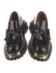 Sandro Patent Leather Tassel Accents Loafers