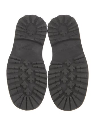 Sandro Patent Leather Tassel Accents Loafers