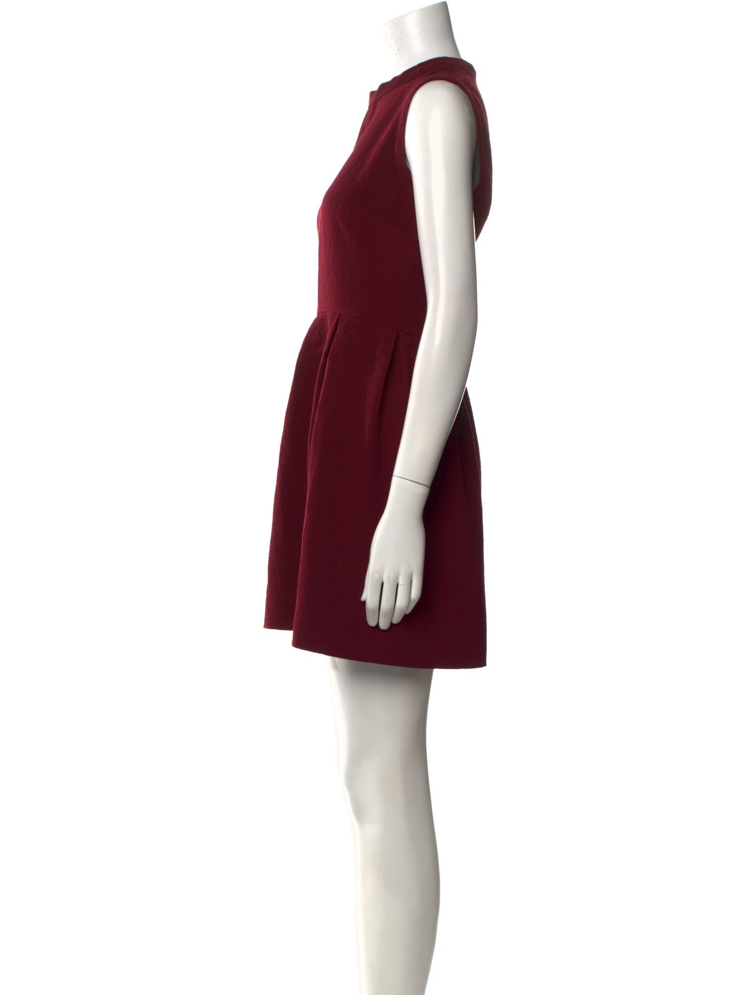 Sandro Crew Neck Mini Dress