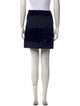 Sandro Embroidered Accent Mini Skirt