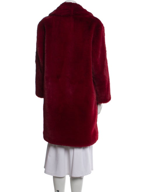 Sandro Faux Fur Coat