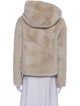 Sandro Faux Fur Jacket