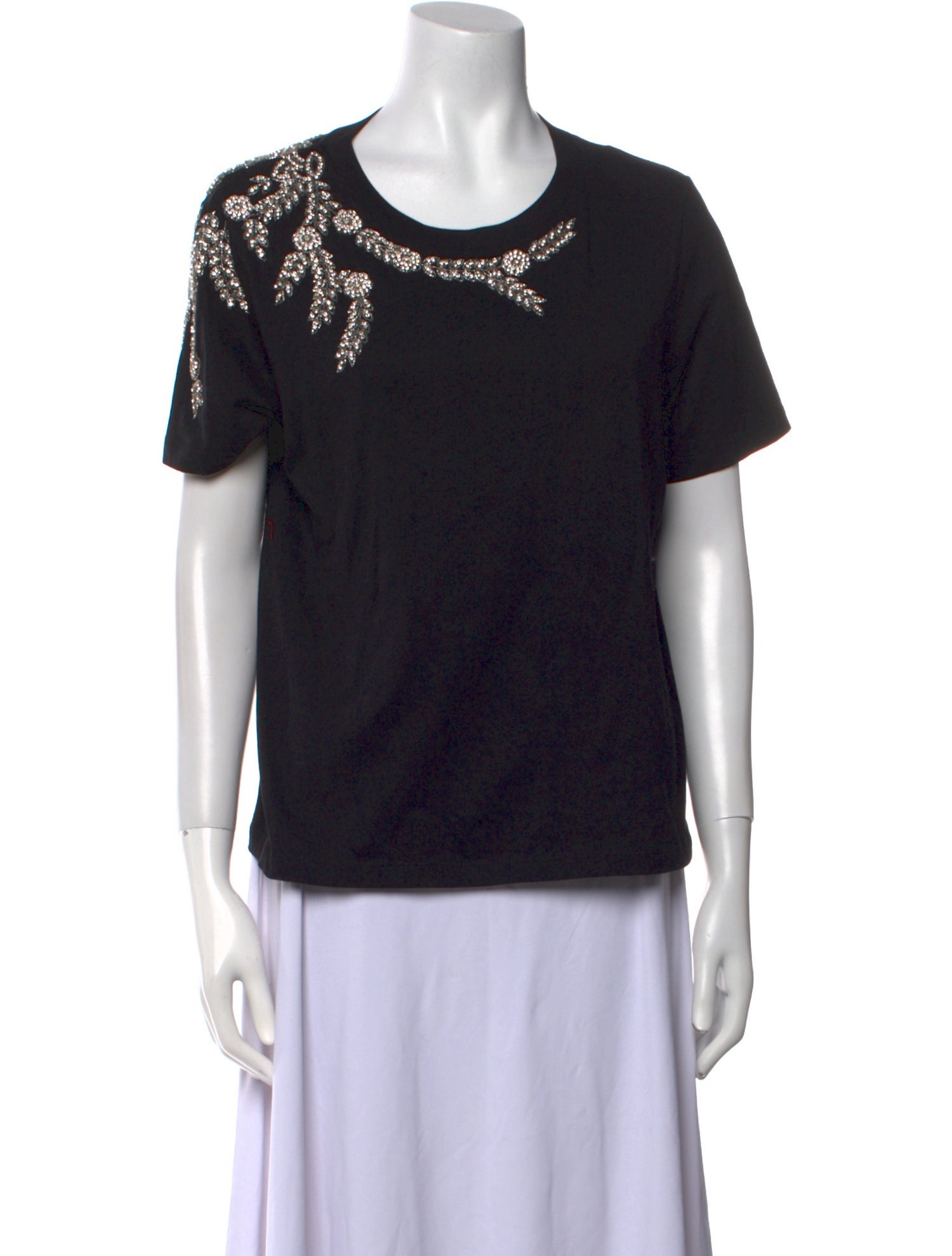 Sandro Scoop Neck Short Sleeve T-Shirt