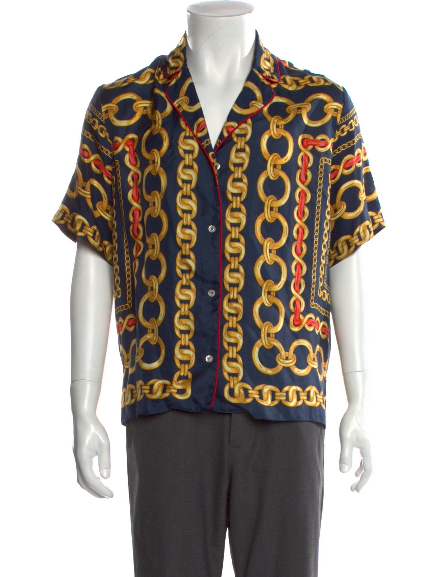 Sandro Silk Printed Shirt